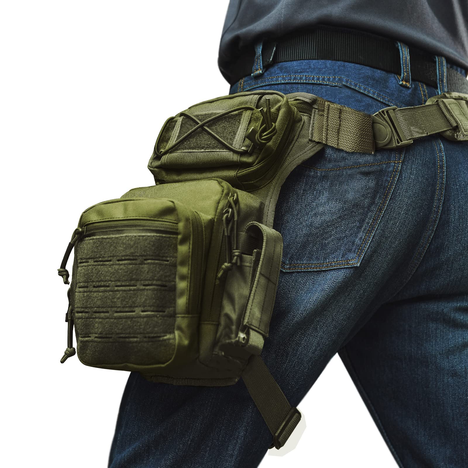 Beg Poket Kaki Jatuh Taktikal 1