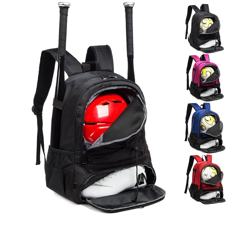 Survival Sports Fitness Ball Bag Backpack with Ball Compartment Backpack CareFlight and Survival TIGER