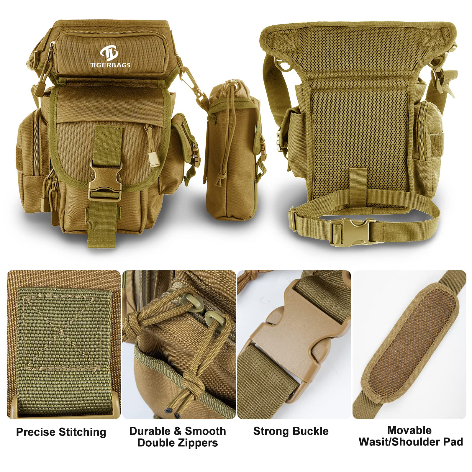 Tactical Drop Leg Pouch Bag 2