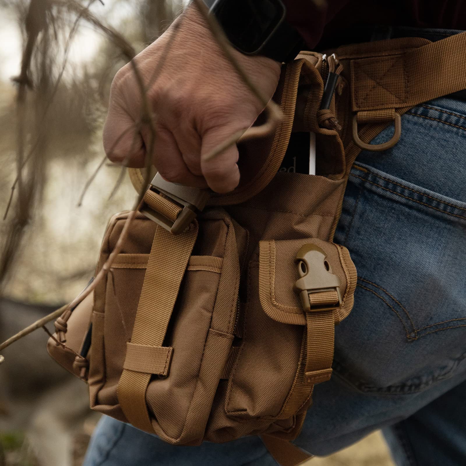 Tactical Drop Leg Pouch Bag 2