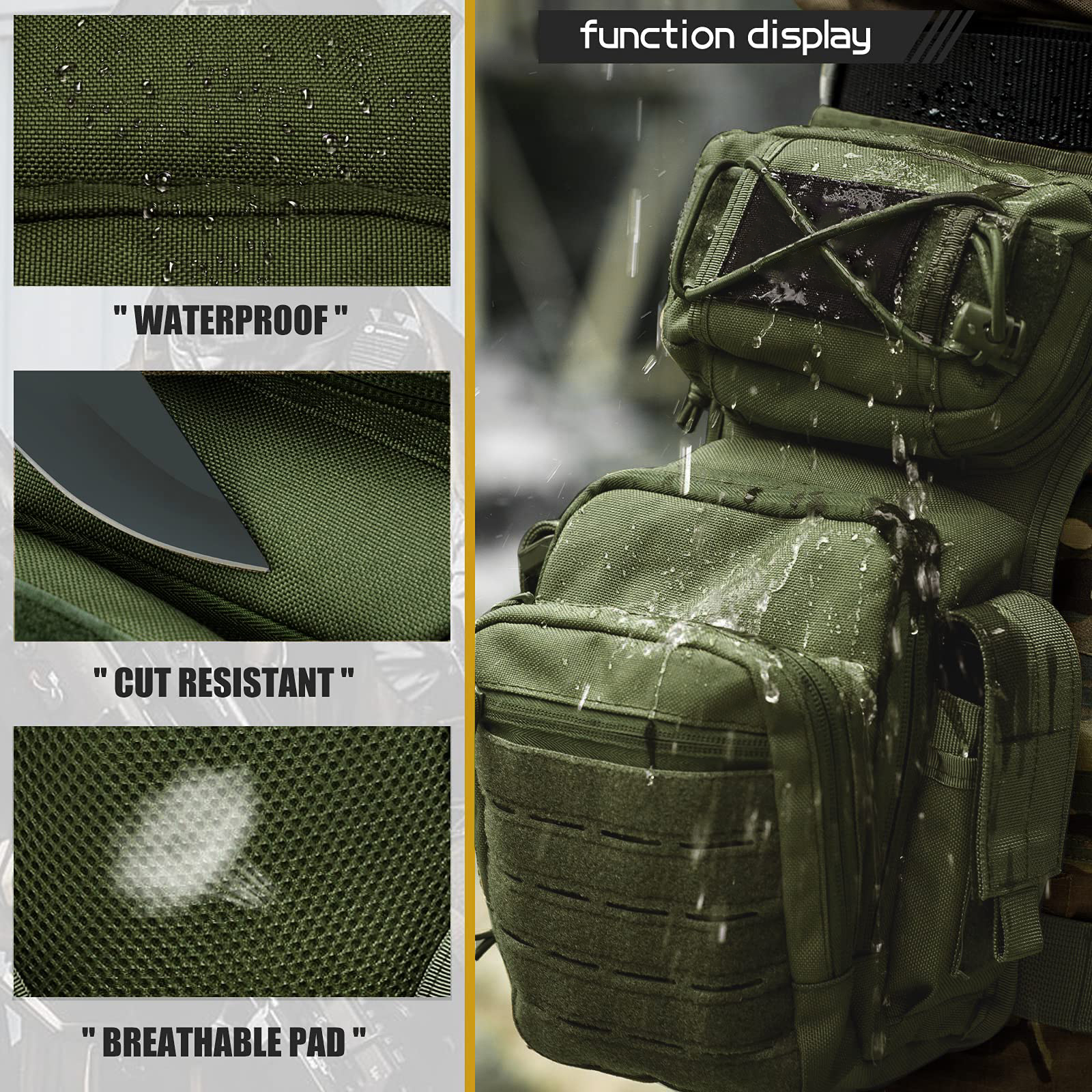 Tactical Drop Leg Pouch Bag 4