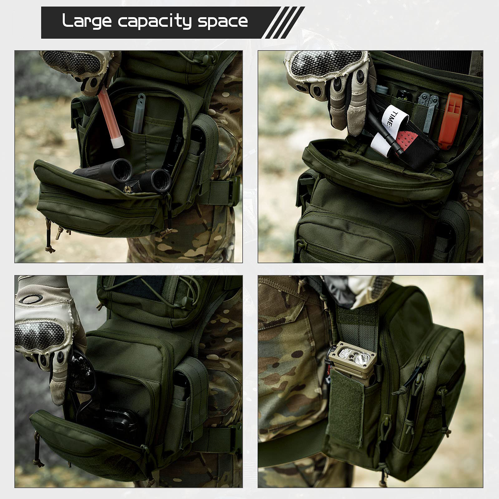 Tactical Drop Leg Pouch Bag 5