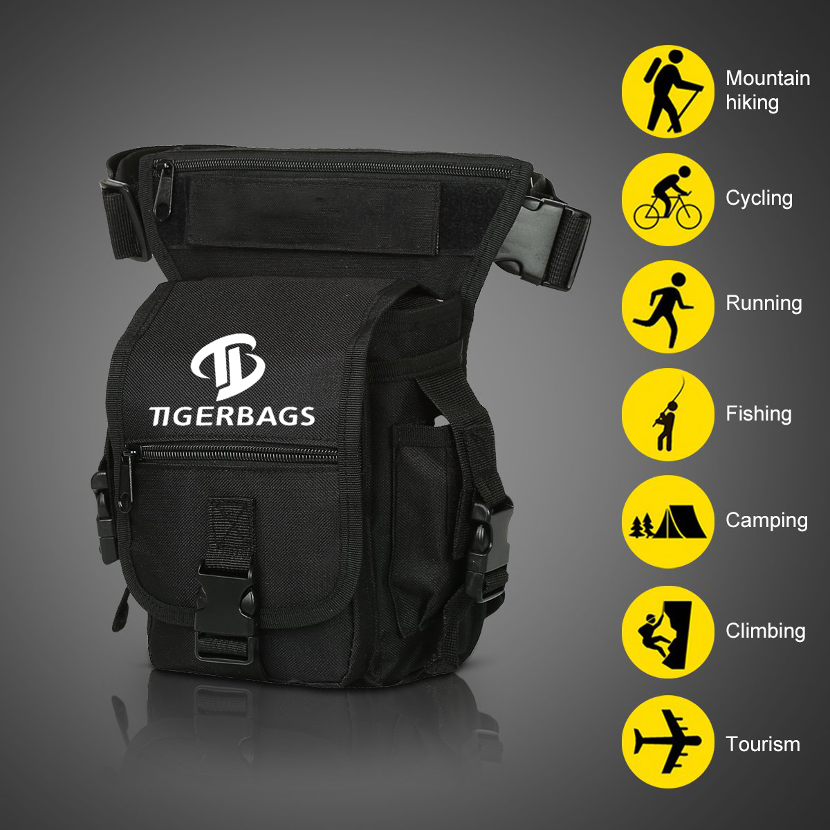 Tactical Drop Leg Pouch Bag 5