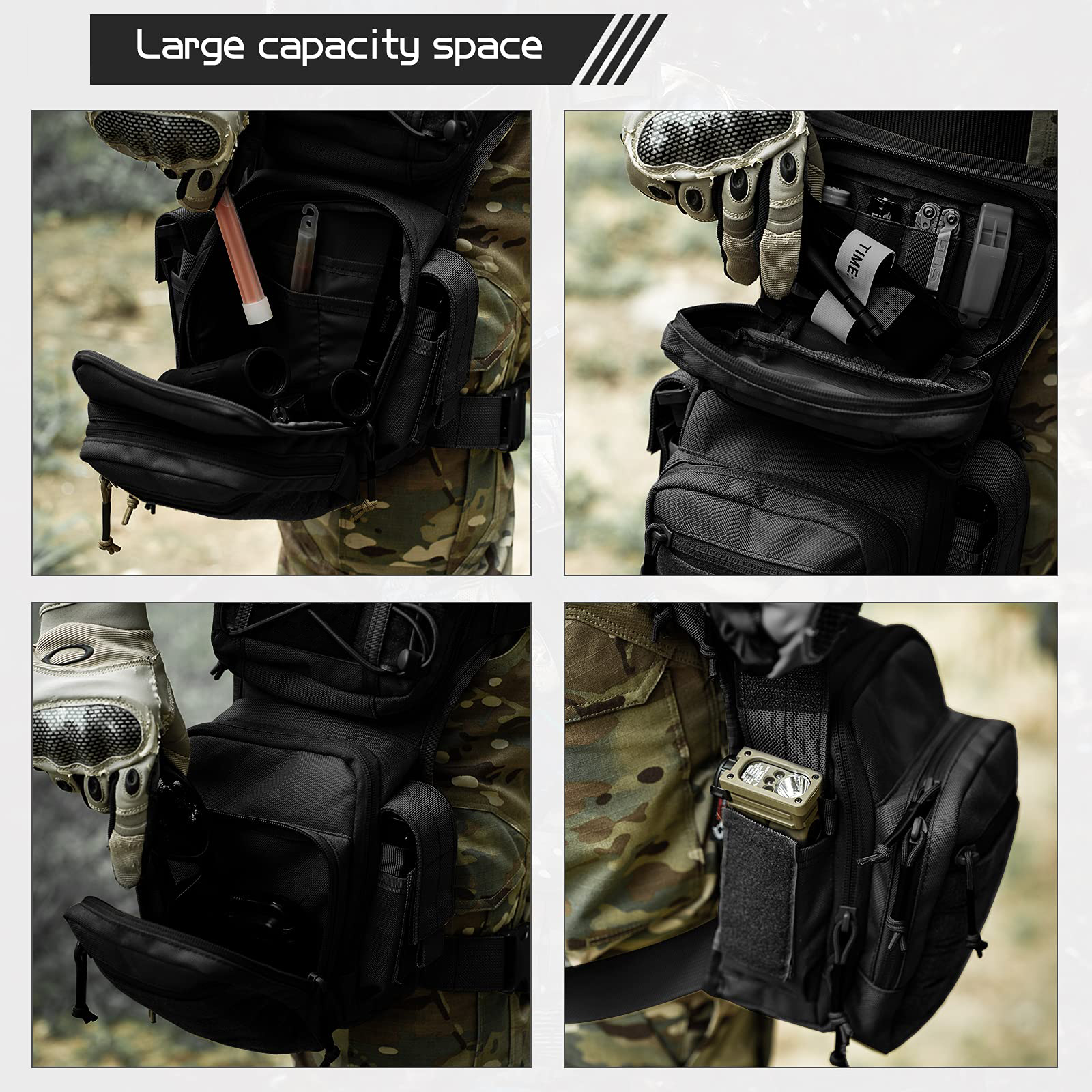 Tactical Drop Leg Pouch Bag 5