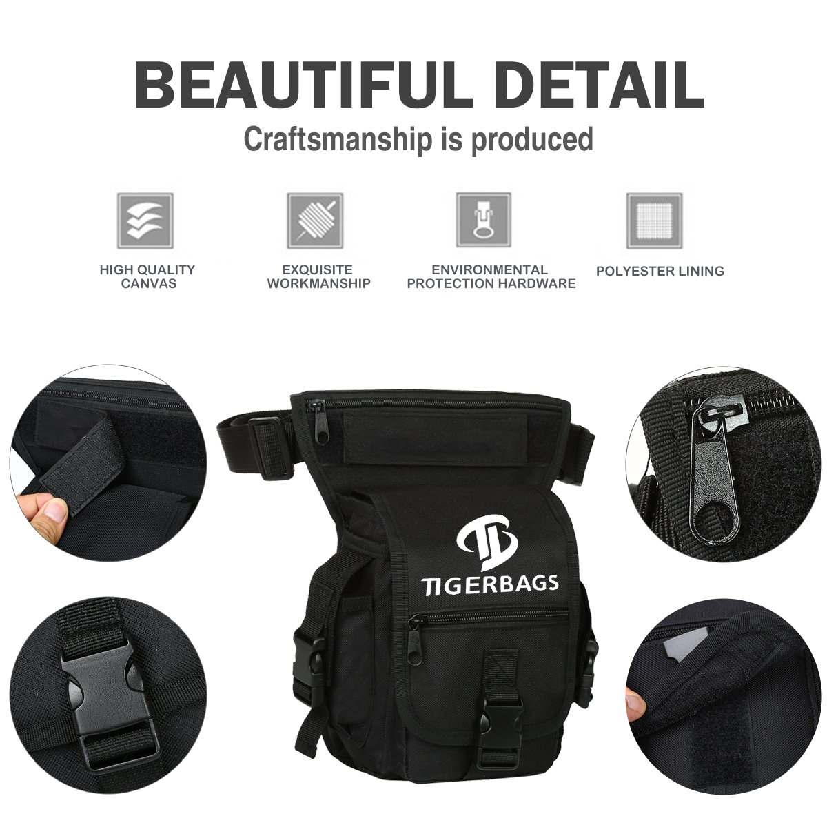 Tactical Drop Leg Pouch Bag 6