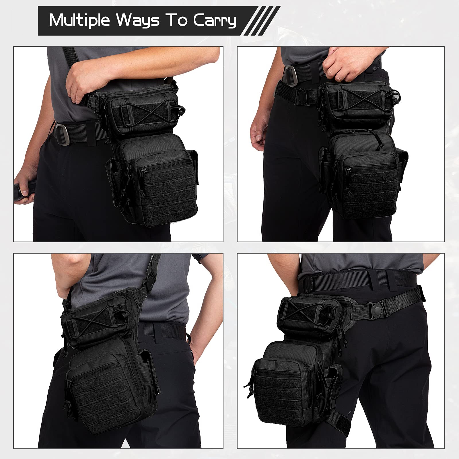 Tactical Drop Leg Pouch Bag 6