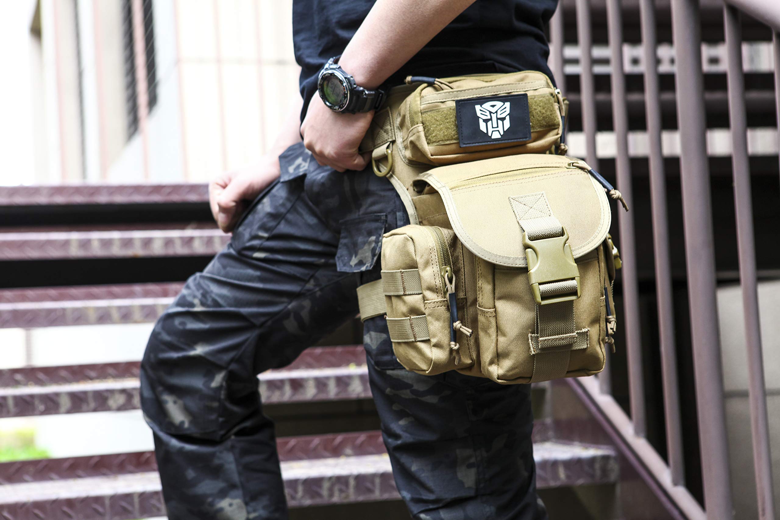 Tactical Drop Leg Pouch Bag 7