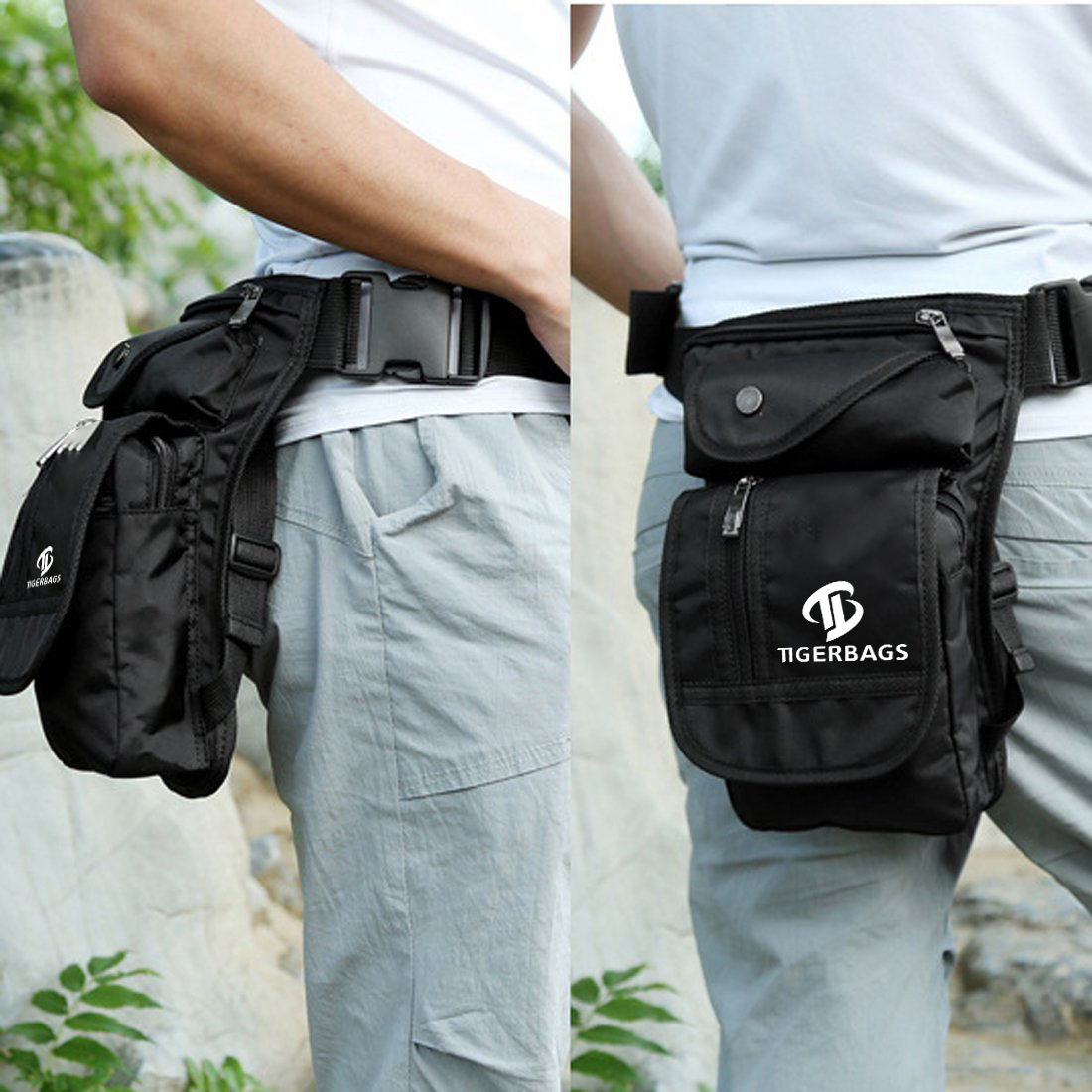 Tactical Drop Leg Pouch Bag 9