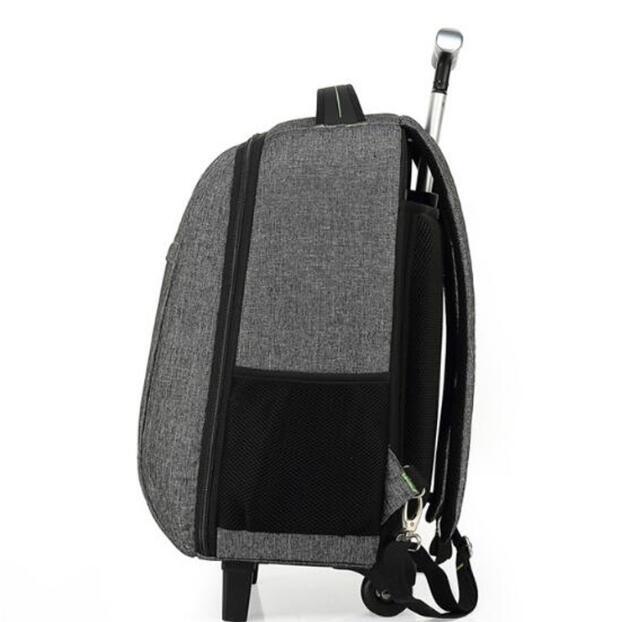 Trolley Travel Backpack Luggage with Wheels (5)